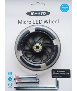 MICRO SVIETIACE LED-KOLIESKA 120 MM PRE MAXI MICRO - 2KS